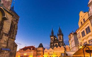 praag oude stadsplein foto