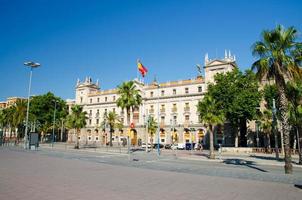 palau capitania algemeen in de buurt van avenue, barcelona stad, catalonië, spanje foto