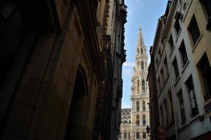 zicht op het stadhuis foto