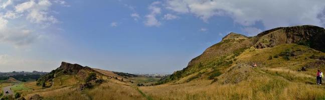 berg in schotland panorama foto