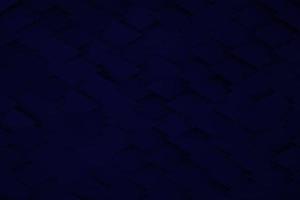 abstracte blauwe geometrie minimalistische eenvoudige vorm strepen patroon met realistische stof veelhoekige textuur op donkerblauw. foto