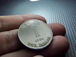 hong nong dollar munt foto