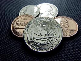 Amerikaanse munten collectie foto