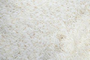 witte rijstkorrelpatroon close-up, Aziatisch eten. foto