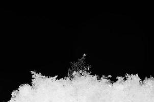 grote verborgen sneeuwkristal foto