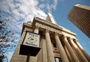 oude bank van montreal gebouw in winnipeg foto