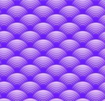 patroon naadloze cirkel lijn paarse gradiënt abstracte golf achtergrond als japanse cirkel patroon illustratie foto