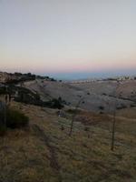 verbazingwekkende landschappen van Israël, uitzicht op het heilige land foto