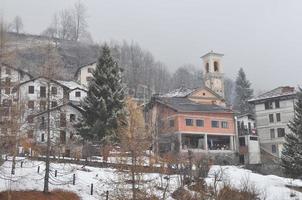 uitzicht op balme, vallei van aosta foto