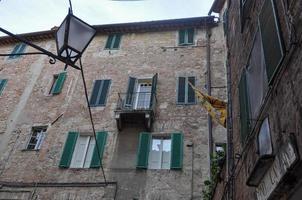 uitzicht op de stad Siena foto