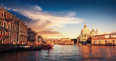 fantastisch uitzicht op het Canal Grande foto