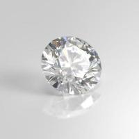 diamant edelsteen ronde 3d render foto