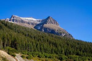 schilderachtig uitzicht op gletsjer nationaal park foto