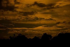 lucht met licht foto