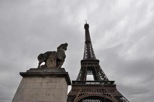 Tour Eiffel in Parijs foto