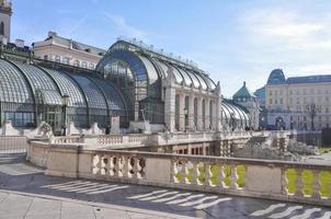 palmenhaus schoenbrunn in wien foto