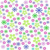 kleurrijk bloemen naadloos patroon als achtergrond foto