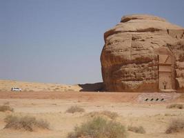 madain saleh - de verborgen schat van saoedi-arabië foto