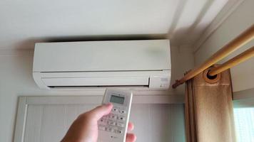 airconditioning in de kamer foto