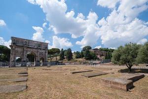 costantine triomf arc rome lazio italië foto