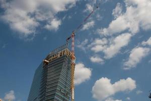 milaan italië 2021 gioia 22 toren, bijgenaamd glasscherf, foto