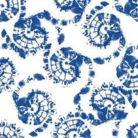 stropdas kleurstof, shibori, blauw abstract batik naadloos patroon. aquarel achtergronden foto