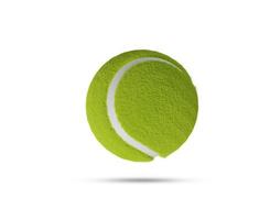 tennisbal geïsoleerd foto