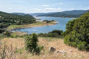 het Lisciameer op Sardinië foto