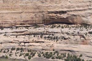 de schilderachtige schoonheid van Colorado. prachtige dramatische landschappen in het nationale monument van de dinosaurus, colorado foto