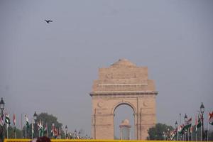 India Gate Delhi populair paleis foto