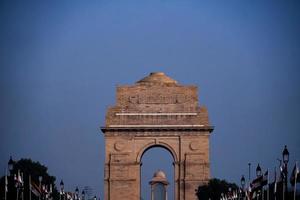 India Gate Delhi populair paleis foto