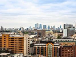 hdr luchtfoto van londen foto