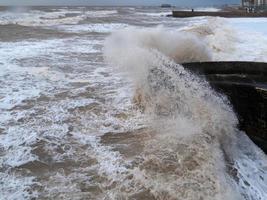 Brighton na de storm foto