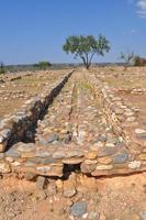 Olynthus-ruïnes in Chalkidiki foto