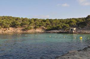 Cala Portal Vels strand in Mallorca foto