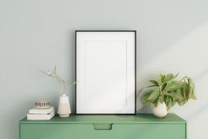 frame mockup ontwerp foto