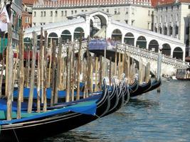 stad venetië venezia in italië foto