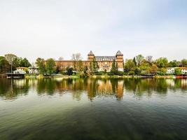 hdr castello del valentino in turijn foto