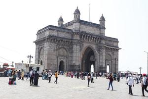 Mumbai, India 17 maart Gateway of India op Mumbai, India. foto