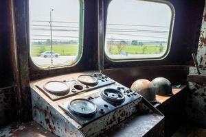 trein en vintage foto