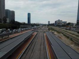 geweldige stadsgezichten van Israël, uitzicht op het heilige land foto