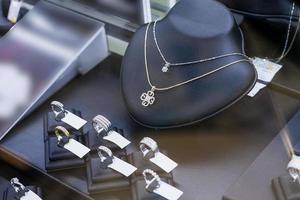 sieraden winkel etalage foto