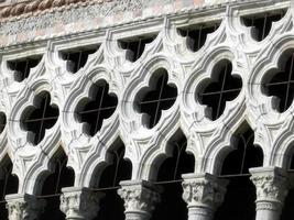 stad venetië venezia in italië foto