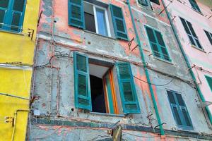 Italië, mooie Vernazza-straten foto