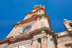 Puerto Vallarta, beroemde parochie van Onze-Lieve-Vrouw van Guadalupe foto