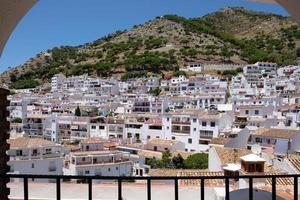 mijas, Andalusië, Spanje, 2017. uitzicht vanaf Mijas in Andalusië, Spanje op 3 juli 2017 foto