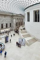 london, uk, 2012. de grote rechtbank in het britse museum foto