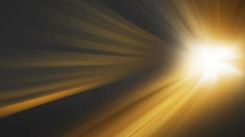 snelheidsbeweging gouden licht, abstract beeld van toekomstig technologieconcept foto