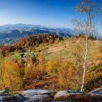 fee herfst landschap foto