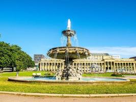 hdr schlossplatz kasteelplein, stuttgart foto